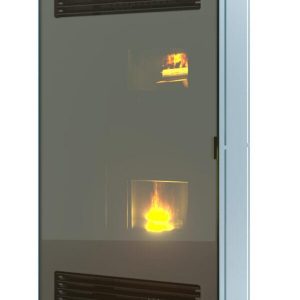 Hybridöfen (Pellet + Holz)